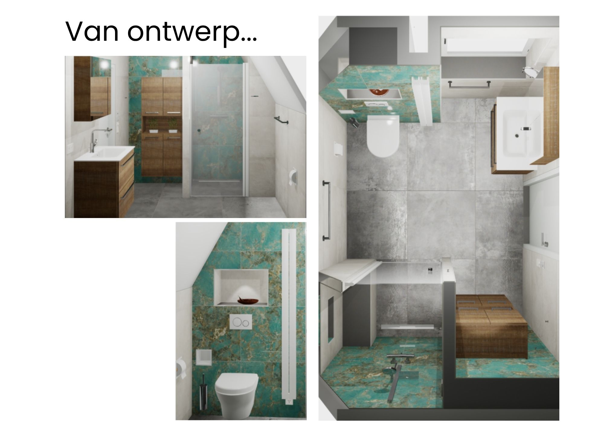 Badkamer inspiratie 1 - van ontwerp tot realisatie