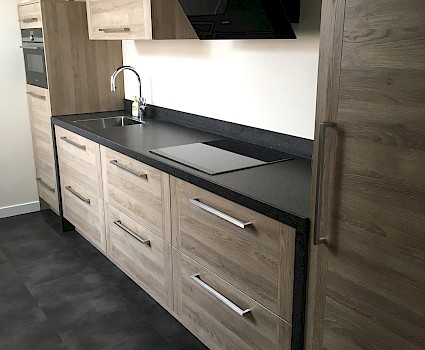 06491 Rechte keuken 2-delig