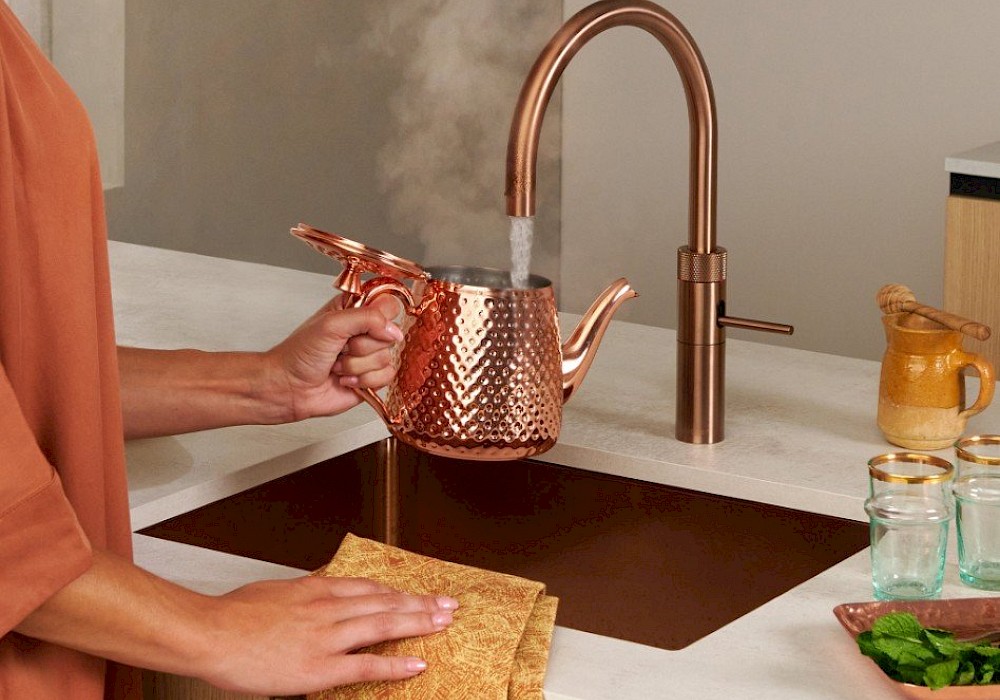 Quooker kraan in de keuken: praktische hulp voor dagelijks gemak