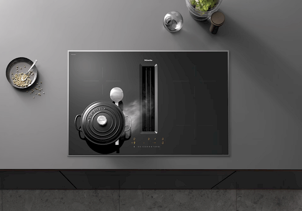 Kookplaat met afzuiging in je kookeiland