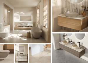 Beige is back: de tint Almond verovert de badkamer