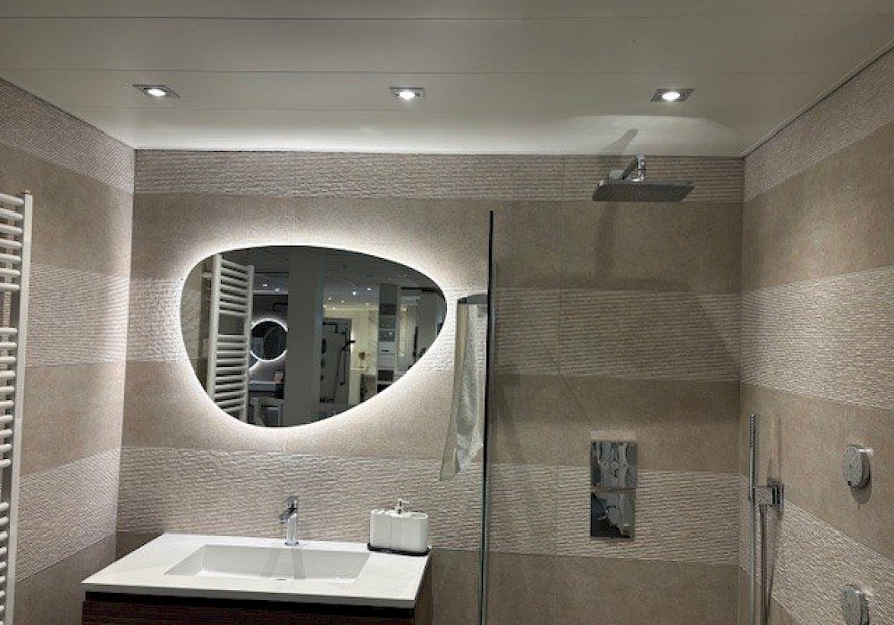 Gipsplafond of aluminium systeemplafond in de badkamer?